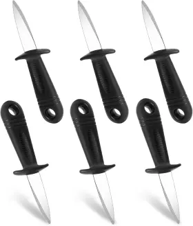 445039528577 KUBQLIG Oyster Shucking Knife Steel Shucker
