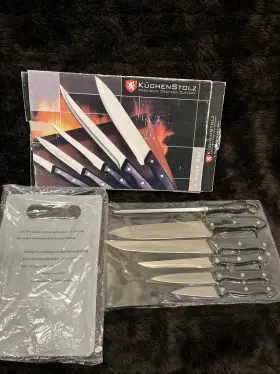 40142 KUCHENSTOLZ Cutlery Knife Set Cutting Board Box
