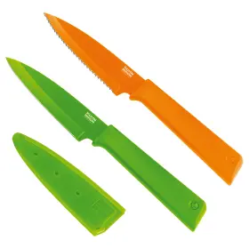 26595 KUHN RIKON Colori Set Serrated Paring Knives