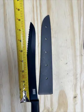 26680 KUHN RIKON Swiss Colori Bread Knife Stick Coated Blade #2