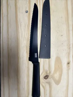 26680 KUHN RIKON Swiss Colori Bread Knife Stick Coated Blade
