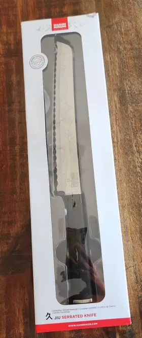 26820 KUHN RIKON Serrated Knife Swiss Design Blade Nos