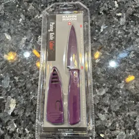 705475028190 KUHN RIKON Colori Stick Serrated Paring Knife