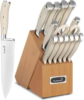 SET-8888 KUISINE Kitchen Chef Knife Block High Carbon Steel