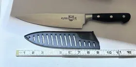 646791999989 KUMA Chef Knife Razor Sharp Box Kitchen Shield #3