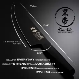 937246052288 KURO-OBI-KNIFE Titanium Coated Chef Hig #3