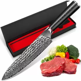 729162249347 KUWATA Chef Knife Damascus Kitchen