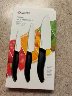 52151707 KYOCERA Bk Advanced Ceramic Knife Set Uline