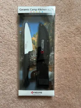 960664776696 KYOCERA Ceramic Camp Kitchen Knife Blade