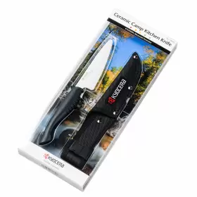 CKT-105WH-BK KYOCERA Ceramic Camp Kitchen Knife Set