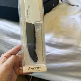 FK-140-WH-BK KYOCERA Advanced Ceramic Santoku Knife #3