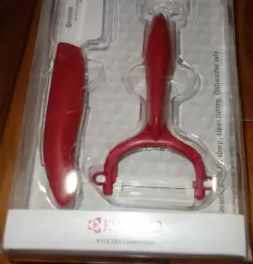 FK110CP10NRD KYOCERA Ceramic Utility Knife Peeler #2