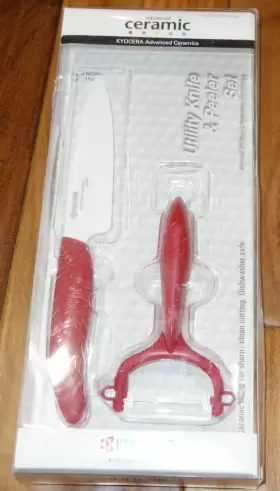 FK110CP10NRD KYOCERA Ceramic Utility Knife Peeler