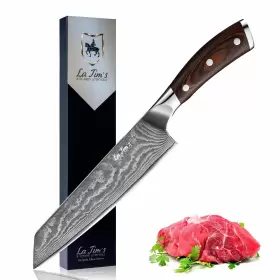 713806660247 LA TIMS Chef Knife Damascus Kitchen Knives Ja