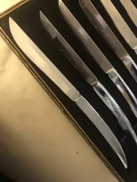 LAG08ST LAGUIOLE Set Steak Knife Steel #3