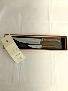 LZB1-CGO22MORI LAGUIOLE Aubrac Gourmet Knife Set Morado