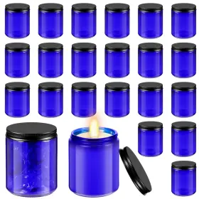 B0C281QKY5 LALLISA Glass Jars Lids Cosmetic Spice Food