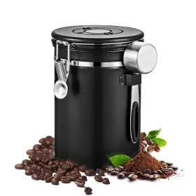 B0DFWHZQGQ LAMLENT Airtight Coffee Container Tracker Spoon