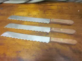 6-S-49 LAMSON Steel Serrated Bread Knife