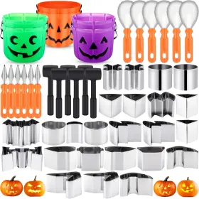 FL-LANTIES-2087 LANTIES Halloween Pumpkin Carving Tools Kit
