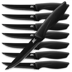 688474516540 LDC LUX DECOR COLLECTION Cor Serrated Steak Set