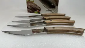 PK-100L LEGNOART Steak Pizza Knives Napoli Set Steel Light #3