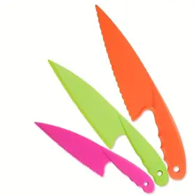 788081227829 LEKING Kids Kitchen Knife Set Serrated Edges