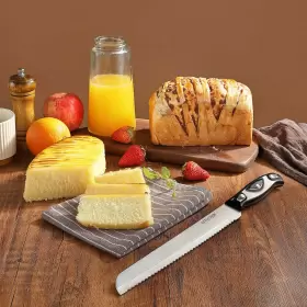 610625581770 COOK Bread Knife Cover Serrated Homemade #3