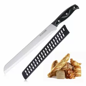 610625581770 COOK Bread Knife Cover Serrated Homemade
