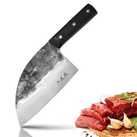 002124677740 LIUZHANGYU Forging Serbian Chef Knife Chopping