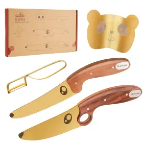 ZL009ESG LIXIA Zlemma Kids Knife Set Cooking Educational Ring