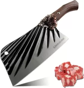 696535398066 LONGQUAN Forging Meat Cleaver Knife Chef