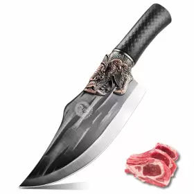 749649717565 LONGQUAN Butcher Knife Multipurpose Chef Meat