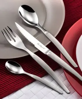 251300AF14C40 LOU LAGUIOLE Jet Flatware Set #2