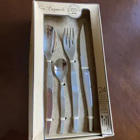 251300AF14C40 LOU LAGUIOLE Jet Flatware Set #3