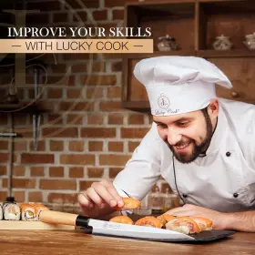 643950953998 LUCKY COOK Sashimi Sushi Knife Cutting Fish #3