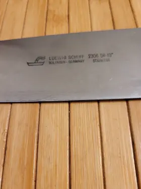 DR-10 LUDWIG SCHIFF SOLINGEN GERMANY Blade Kitchen Chefs Obo #2