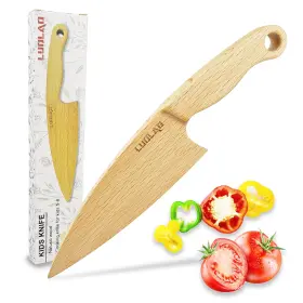 LUOLAO-MZRTD-002 LUOLAO Wooden Kids Knife Cooking Montessori