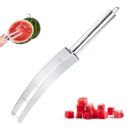 06CX001 LUTER Watermelon Cutter Steel Blade Manual Fruit