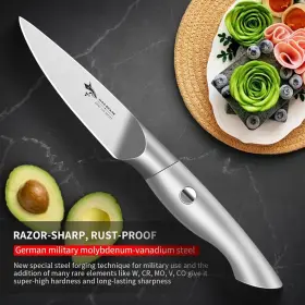 DJG012 MAD SHARK Paring Knife Knives Ultra Sharp Vegetable #3