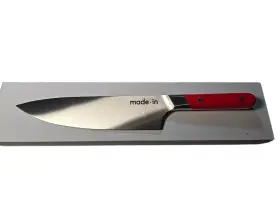 CUT-8-KNF-RED-2 CHEF Cookware Knife Tang Pomme