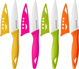 RAINBOW01 MAGIWARE Paring Knife Set Cover Kitchen Vegetable