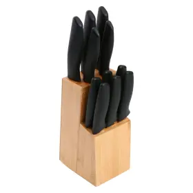 711181443134 MAINSTAYS Cutlery Set Grip Handles Storage Block