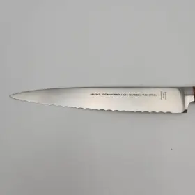 2111-8E MARKS IRONWOOD High Carbon Serrated Carving Knife #3