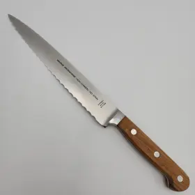 2111-8E MARKS IRONWOOD High Carbon Serrated Carving Knife