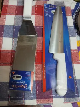 782021757292 MARLIN Cooks Carbon Steel Spatula Turner Beveled