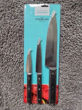 085081519474 MARTHA STEWART Chef Utility Paring Knives Steel