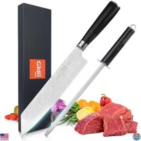 B081JZB6HG MARTHA STEWART Chef Knife Sharpener Carbon Steel