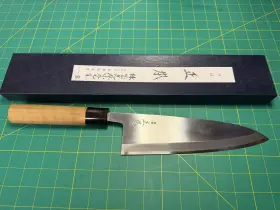 KS2022 MASAMOTO Sohonten Deba Kitchen Knife Hon Kasumi