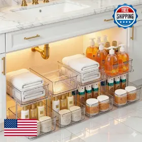B0FRGBW866 MASIRS Drawer Organizer Sleek Makeup